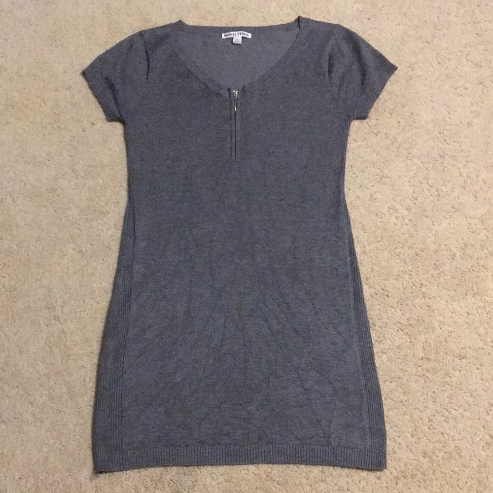 Gray Sweater Dress
